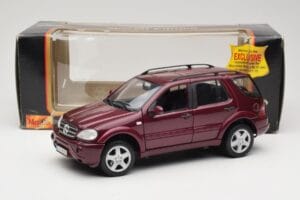 Mercedes ML55 AMG W163 Κόκκινο Maisto 1:18 50348 Μέταλλο - εικόνα 8 από 8