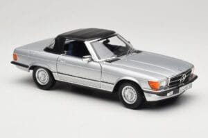 Mercedes R107 380 SL Ασημί Norev 1:18 183725 Μέταλλο - εικόνα 6 από 8
