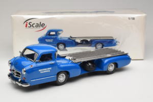 Mercedes Renntransporter Blaues Wunder iScale 1:18 118000000006-P1 Μέταλλο - εικόνα 6 από 6