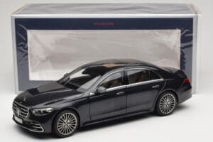 Mercedes S-Class W223 AMG Line Anthracite Blue Norev 1:18 183800 Μέταλλο - εικόνα 8 από 8
