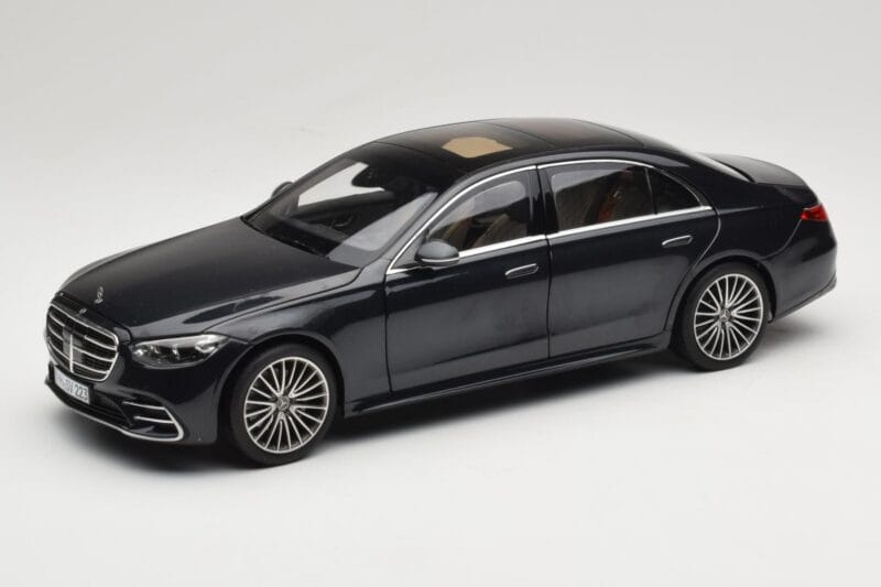 Mercedes S-Class W223 AMG Line Anthracite Blue Norev 1:18 183800 Μέταλλο