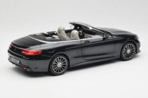Mercedes S-Class Καμπριολέ A217 Magnetite Μαύρο Μεταλλικό Norev 1:18 B66960354 Μέταλλο - εικόνα 3 από 8