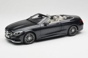 Mercedes S-Class Καμπριολέ A217 Magnetite Μαύρο Μεταλλικό Norev 1:18 B66960354 Μέταλλο
