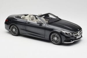 Mercedes S-Class Καμπριολέ A217 Magnetite Μαύρο Μεταλλικό Norev 1:18 B66960354 Μέταλλο - εικόνα 6 από 8