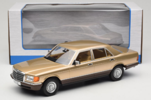 Mercedes S-Class W126 Metallic Beige MCG 1:18 MCG18548 Μέταλλο - εικόνα 6 από 6