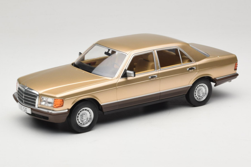 Mercedes S-Class W126 Metallic Beige MCG 1:18 MCG18548 Μέταλλο