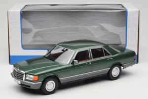 Mercedes S-Class W126 Metallic Green MCG 1:18 MCG18549 Μέταλλο - εικόνα 6 από 6
