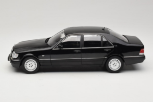 Mercedes S-Class W140 S600 Obsidian Black Metallic Norev 1:18 183045 Μέταλλο - εικόνα 4 από 8