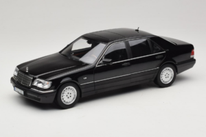 Mercedes S-Class W140 S600 Obsidian Black Metallic Norev 1:18 183045 Μέταλλο