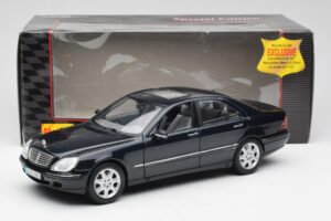 Mercedes S-Class W220 Μπλε Maisto 1:18 56051 Μέταλλο - εικόνα 8 από 8