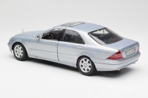 Mercedes S-Class W220 Γαλάζιο Maisto 1:18 56050 Μέταλλο - εικόνα 7 από 8