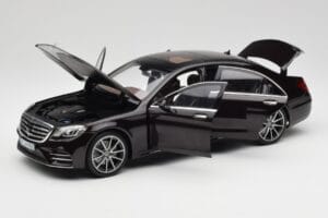 Mercedes S-Class W222 AMG Line Ruby Μαύρο Metallic Norev 1:18 183483 Μέταλλο - εικόνα 2 από 8