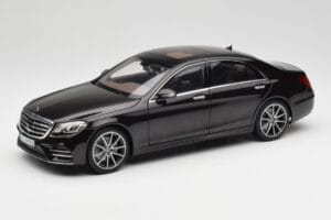 Mercedes S-Class W222 AMG Line Ruby Μαύρο Metallic Norev 1:18 183483 Μέταλλο
