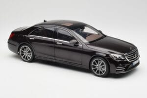 Mercedes S-Class W222 AMG Line Ruby Μαύρο Metallic Norev 1:18 183483 Μέταλλο - εικόνα 6 από 8