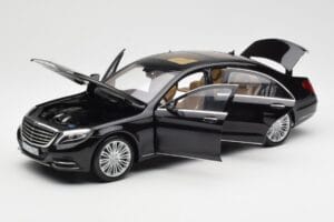 Mercedes S-Class W222 Μαύρο Metallic Norev 1:18 183480 Μέταλλο - εικόνα 2 από 8
