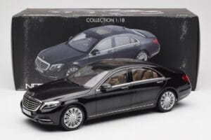 Mercedes S-Class W222 Μαύρο Metallic Norev 1:18 183480 Μέταλλο - εικόνα 8 από 8