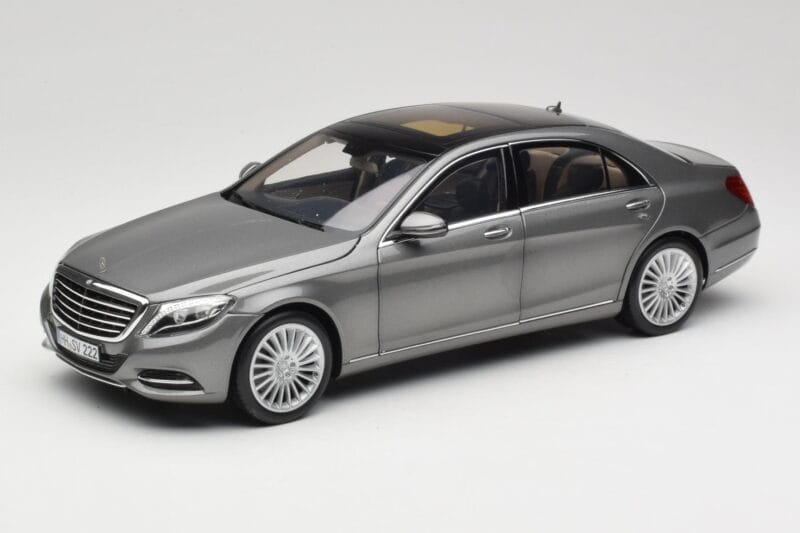 Mercedes S-Class W222 Grey Metallic Norev 1:18 183481 Μέταλλο
