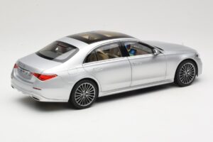 Mercedes S-Class W223 AMG Line Brilliant Silver Norev 1:18 183805 Μέταλλο - εικόνα 3 από 8