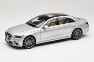 Mercedes S-Class W223 AMG Line Brilliant Silver Norev 1:18 183805 Μέταλλο