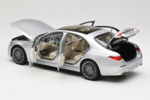 Mercedes S-Class W223 AMG Line Brilliant Silver Norev 1:18 183805 Μέταλλο - εικόνα 5 από 8