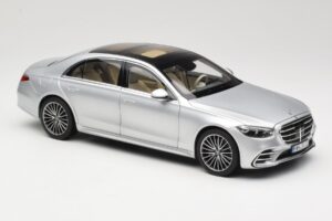 Mercedes S-Class W223 AMG Line Brilliant Silver Norev 1:18 183805 Μέταλλο - εικόνα 6 από 8