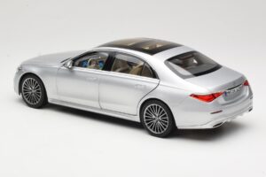 Mercedes S-Class W223 AMG Line Brilliant Silver Norev 1:18 183805 Μέταλλο - εικόνα 7 από 8