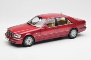 Mercedes S500 W140 Κόκκινο Metallic Norev 1:18 183579 Μέταλλο