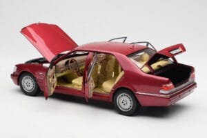 Mercedes S500 W140 Κόκκινο Metallic Norev 1:18 183579 Μέταλλο - εικόνα 5 από 8
