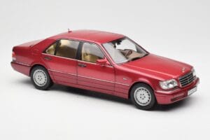 Mercedes S500 W140 Κόκκινο Metallic Norev 1:18 183579 Μέταλλο - εικόνα 6 από 8