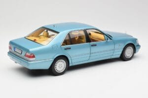 Mercedes S500 W140 Τιρκουάζ Μεταλλικό Norev 1:18 183561 Μέταλλο - εικόνα 3 από 8