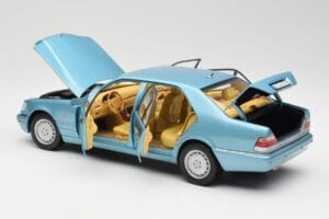 Mercedes S500 W140 Τιρκουάζ Μεταλλικό Norev 1:18 183561 Μέταλλο - εικόνα 5 από 8