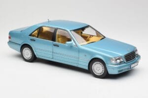 Mercedes S500 W140 Τιρκουάζ Μεταλλικό Norev 1:18 183561 Μέταλλο - εικόνα 6 από 8