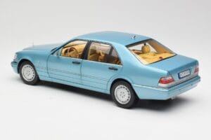 Mercedes S500 W140 Τιρκουάζ Μεταλλικό Norev 1:18 183561 Μέταλλο - εικόνα 7 από 8