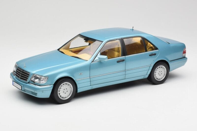 Mercedes S500 W140 Τιρκουάζ Μεταλλικό Norev 1:18 183561 Μέταλλο