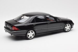 Mercedes AMG S55 W220 Μαύρο Otto 1:18 OT832 Ρητίνη - εικόνα 2 από 6