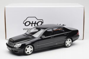 Mercedes AMG S55 W220 Μαύρο Otto 1:18 OT832 Ρητίνη - εικόνα 6 από 6