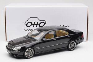 Mercedes AMG S65 W220 Μαύρο Otto 1:18 OT846 Ρητίνη - εικόνα 6 από 6