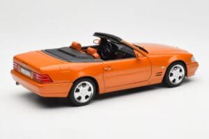 Mercedes SL 500 R129 Πορτοκαλί Metallic Norev 1:18 183752 Μέταλλο - εικόνα 3 από 8