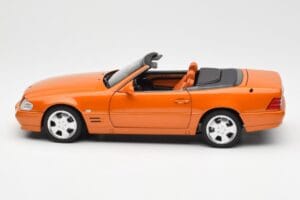 Mercedes SL 500 R129 Πορτοκαλί Metallic Norev 1:18 183752 Μέταλλο - εικόνα 4 από 8