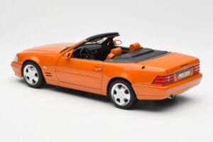Mercedes SL 500 R129 Πορτοκαλί Metallic Norev 1:18 183752 Μέταλλο - εικόνα 7 από 8