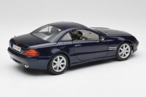 Mercedes SL 500 R230 Μπλε Maisto 1:18 B66962126 Μέταλλο - εικόνα 3 από 8