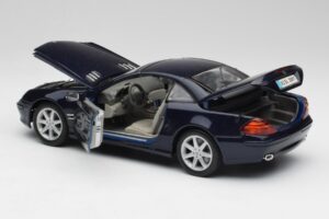 Mercedes SL 500 R230 Μπλε Maisto 1:18 B66962126 Μέταλλο - εικόνα 5 από 8