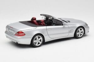 Mercedes SL 500 R230 Καμπριολέ Iridium Ασημί Minichamps 1:18 B66962388 Μέταλλο - εικόνα 3 από 8