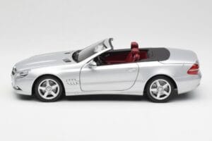 Mercedes SL 500 R230 Καμπριολέ Iridium Ασημί Minichamps 1:18 B66962388 Μέταλλο - εικόνα 4 από 8