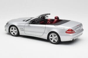 Mercedes SL 500 R230 Καμπριολέ Iridium Ασημί Minichamps 1:18 B66962388 Μέταλλο - εικόνα 7 από 8
