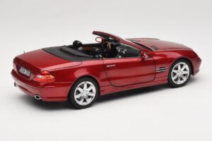 Mercedes SL 500 R230 Red Metallic Περιορισμένη Έκδοση Norev 1:18 183841 Μέταλλο - εικόνα 3 από 8