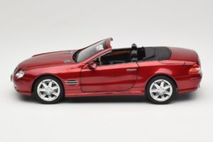 Mercedes SL 500 R230 Red Metallic Περιορισμένη Έκδοση Norev 1:18 183841 Μέταλλο - εικόνα 4 από 8