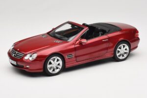 Mercedes SL 500 R230 Red Metallic Περιορισμένη Έκδοση Norev 1:18 183841 Μέταλλο
