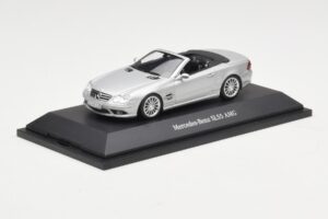 Mercedes SL 55 AMG R230 Ασημί Minichamps 1:43 B66962347 Μέταλλο - εικόνα 2 από 4