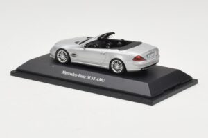 Mercedes SL 55 AMG R230 Ασημί Minichamps 1:43 B66962347 Μέταλλο - εικόνα 3 από 4